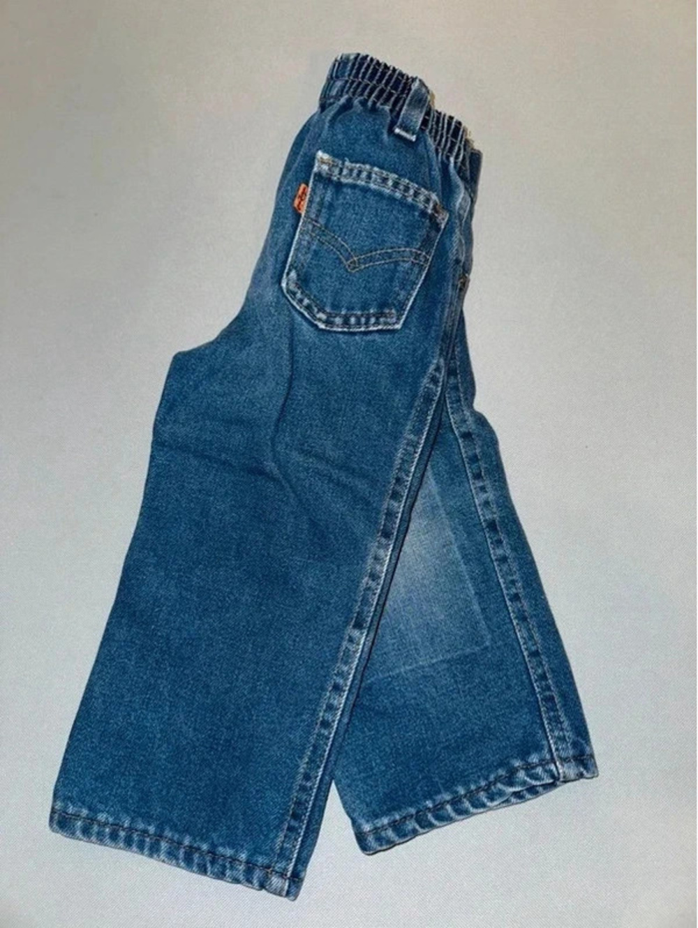 Vintage Levi's Orange Tab denim jeans 3T reinforced knees